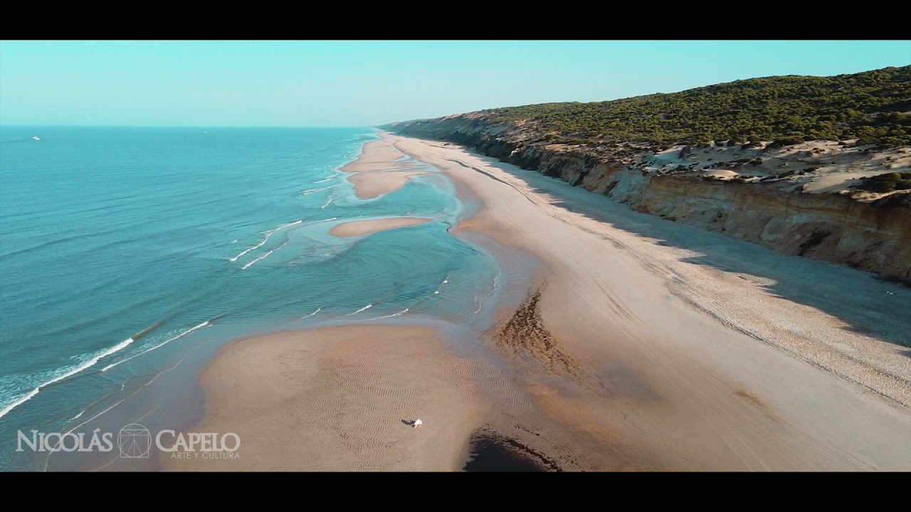 PARQUE DUNAR MATALASCAÑAS Y DOÑANA A VISTA DE DRON