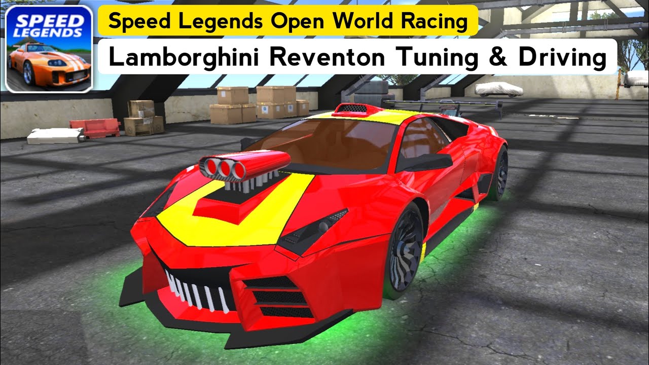 Speed Legends Open World Racing - Lamborghini Reventon Car Tuning & Driving - Android Gameplay