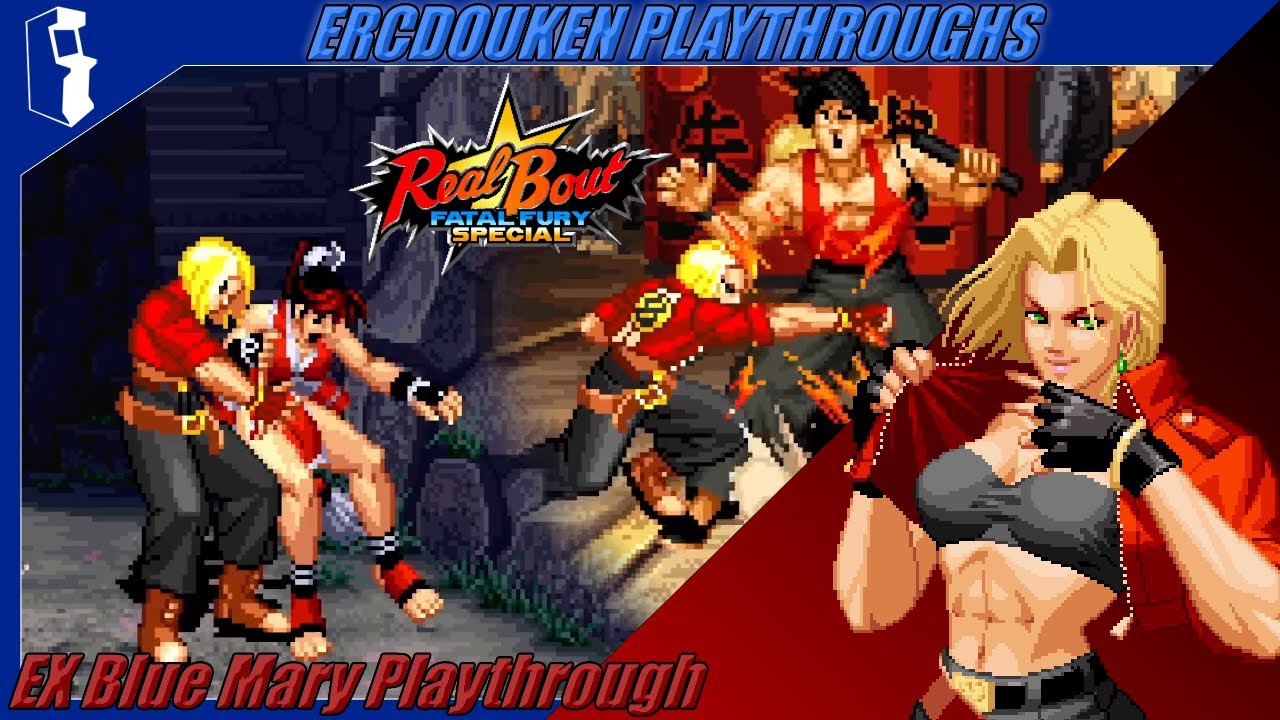 Real Bout Fatal Fury Special (Arcade) - EX Blue Mary Playthrough