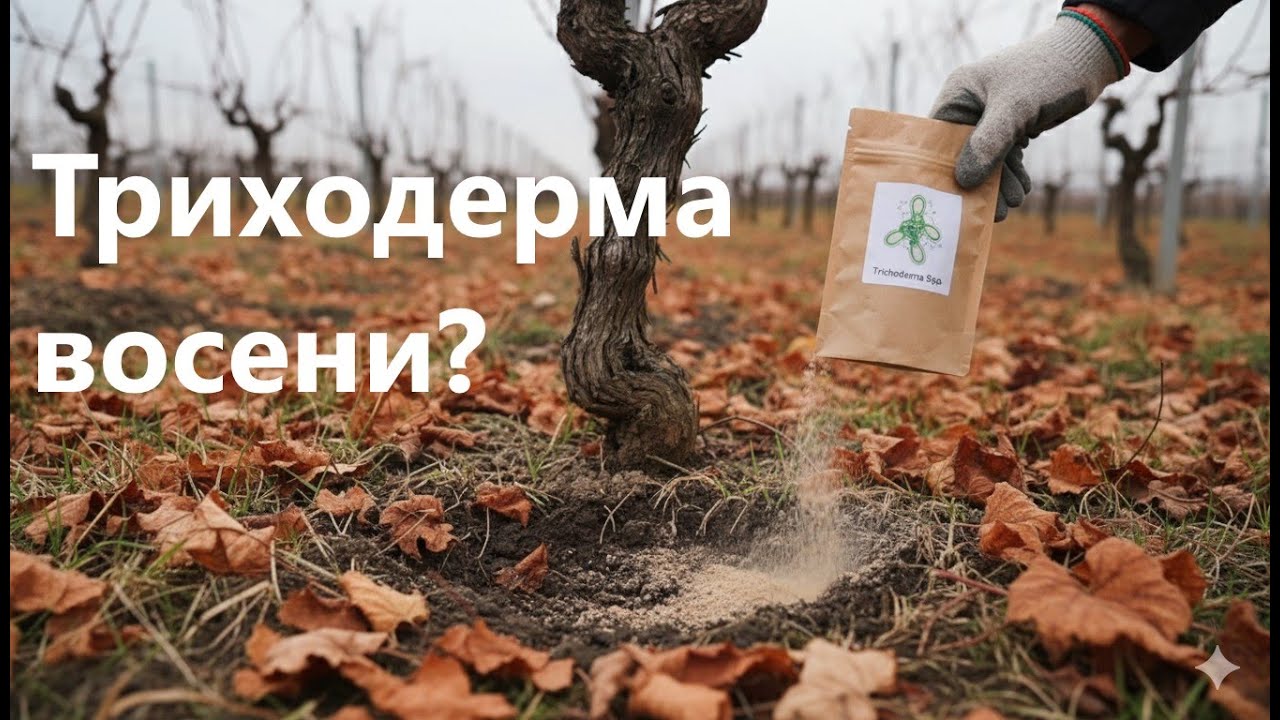 Внесення триходерми восени: Міф чи користь?
