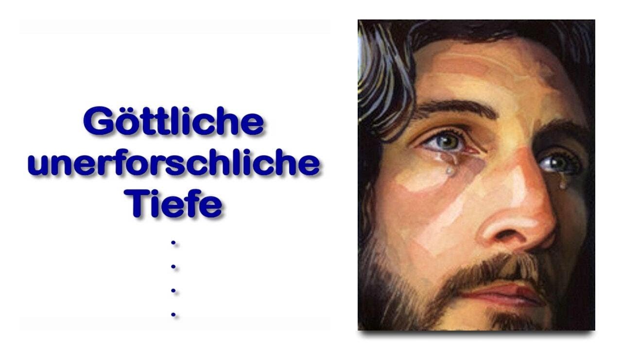 Und Jesus weinte... Die unerforschliche Tiefe & Liebe Gottes ❤️ Jesus erkl&auml;rt Johannes 11:35