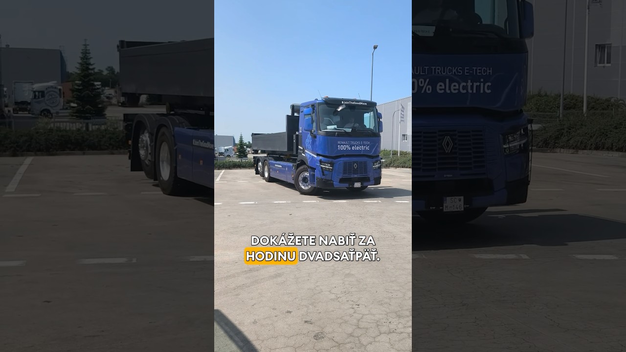 🔋 Siln&yacute;, tich&yacute;, bez emisi&iacute; &ndash; Renault E-Tech C 26T men&iacute; pravidl&aacute; hry! 🚛