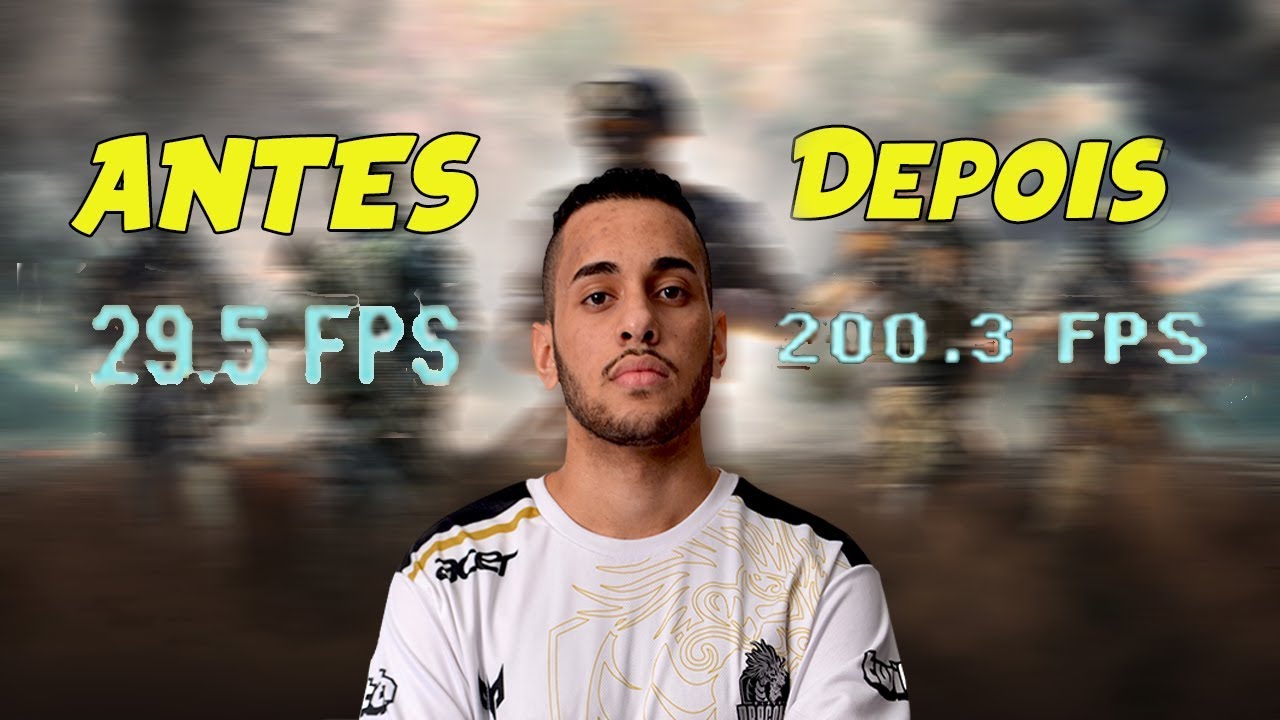 COMO AUMENTAR O FPS | COLOCAR BORDA PRETA NO CROSSFIRE