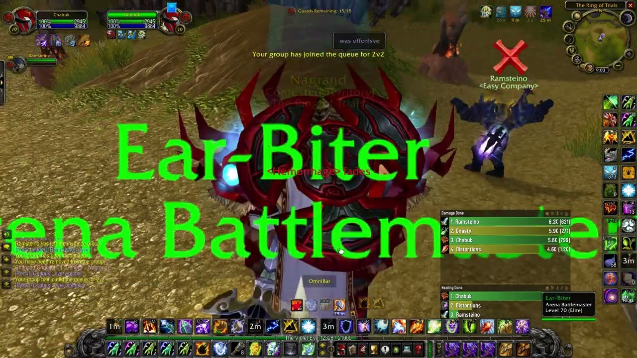 TBC 2v2 2425 Shaman Warrior Arena Games Season 3 2022