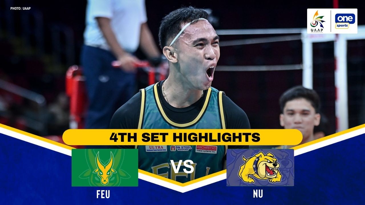 NU vs FEU | SET 4 HIGHLIGHTS | UAAP SEASON 88 MEN’S VOLLEYBALL | FEB. 21, 2026