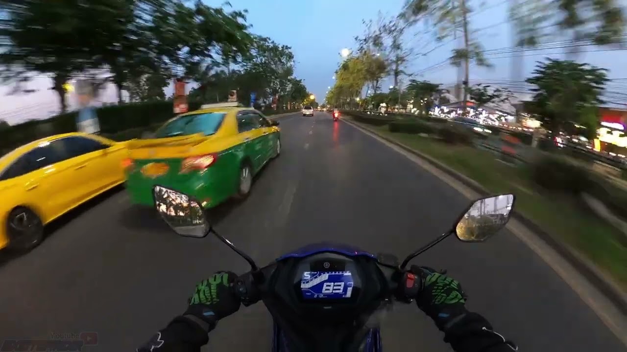 Exciter 155 EP.49.1 : ขี่รถกลับจาก เมืองทอง ไป ดอนเมือง หลังจากดูงานมอเตอร์โชว์ วันแรก