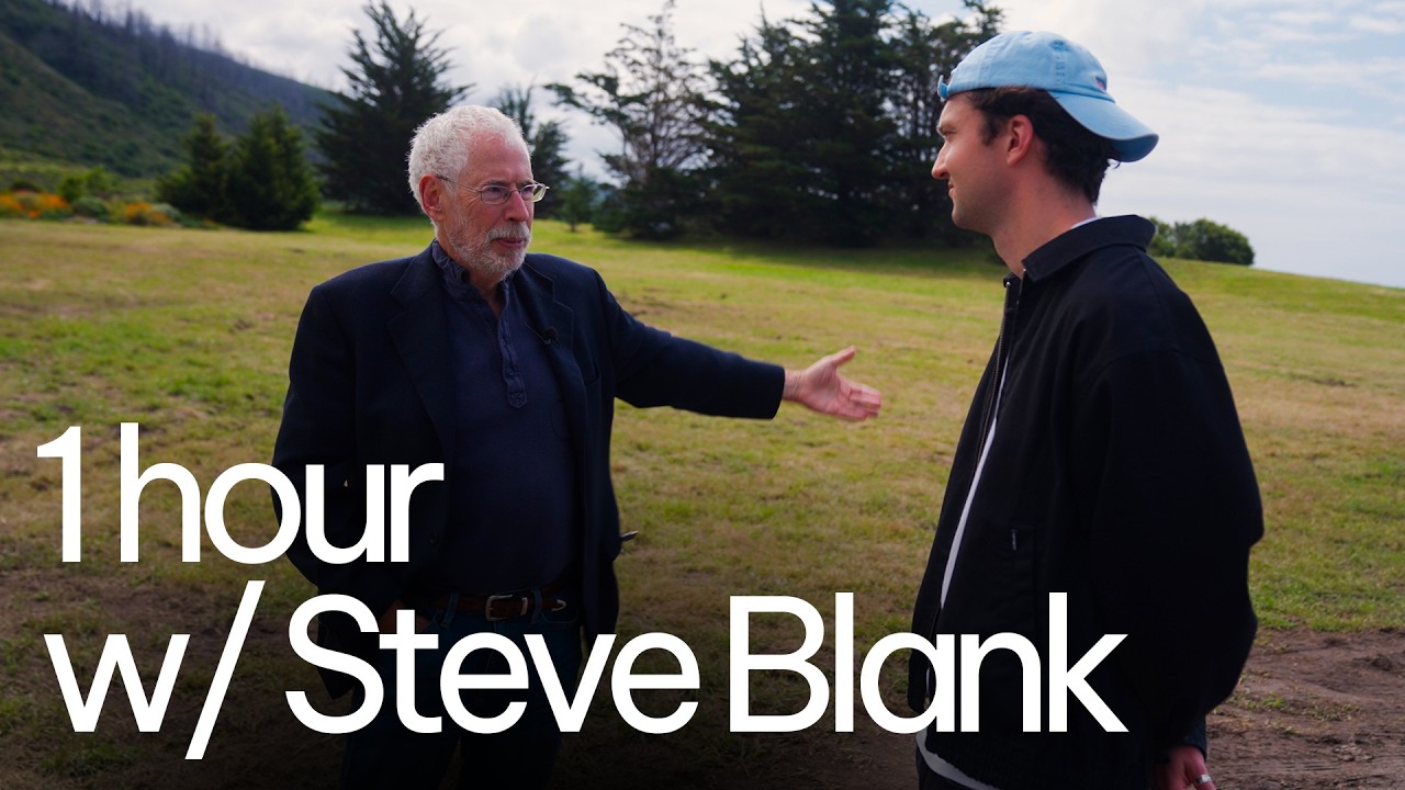 How to build a Lean Startup with Steve Blank