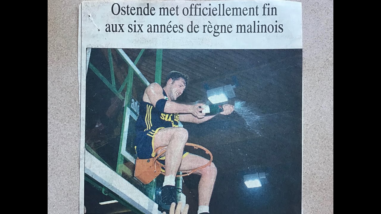 Playoffs 1995 - Sunair Oostende champion !