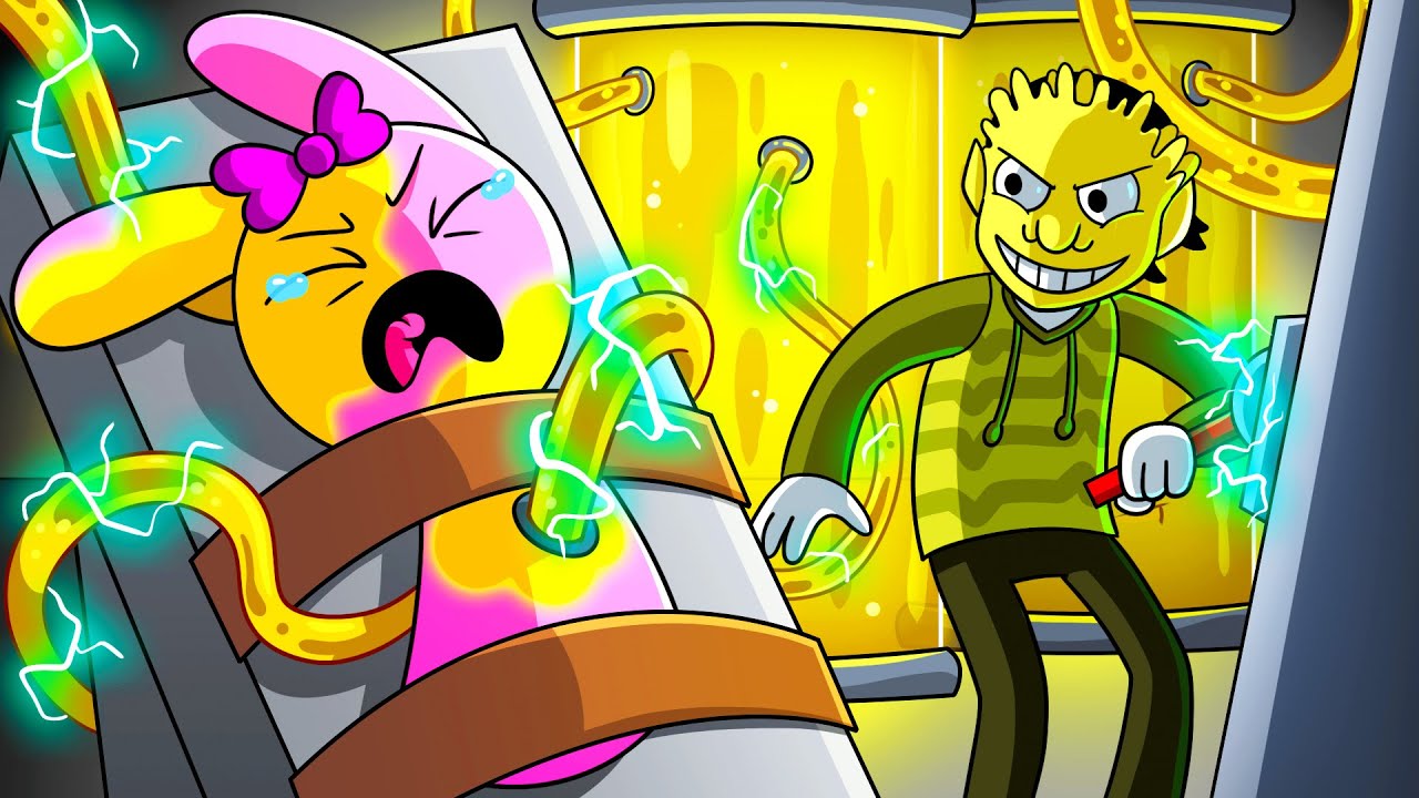 SPRUNKI, But They're MUSTARD?! (Cartoon Animation)