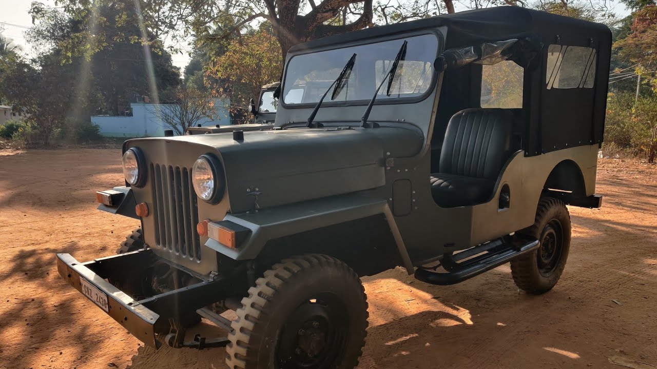 #Vintage Jeeps Mahindra CJ500 4x4 & Willys 4x4 - SOLD