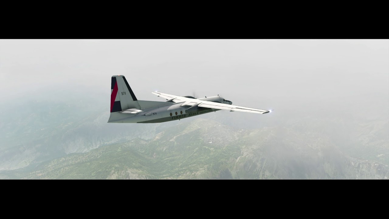 X-Plane 11 Reconstruction of the Andes Crash 1972