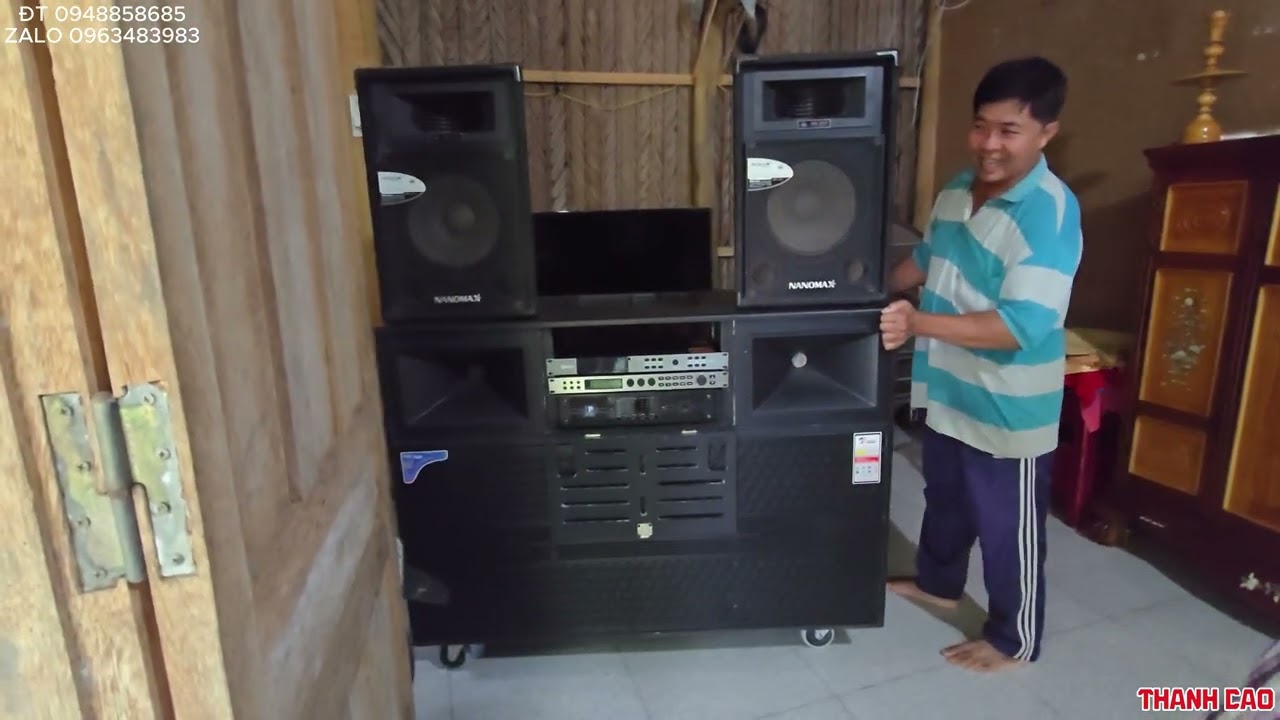NÂNG CẤP LOA CHO KHÁCH VỒNG TRÔM BẾN TRE