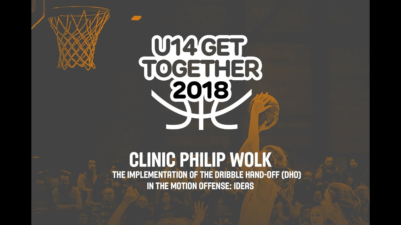 Clinic Philip Wolk tijdens FIBA U14 Get Together 2018