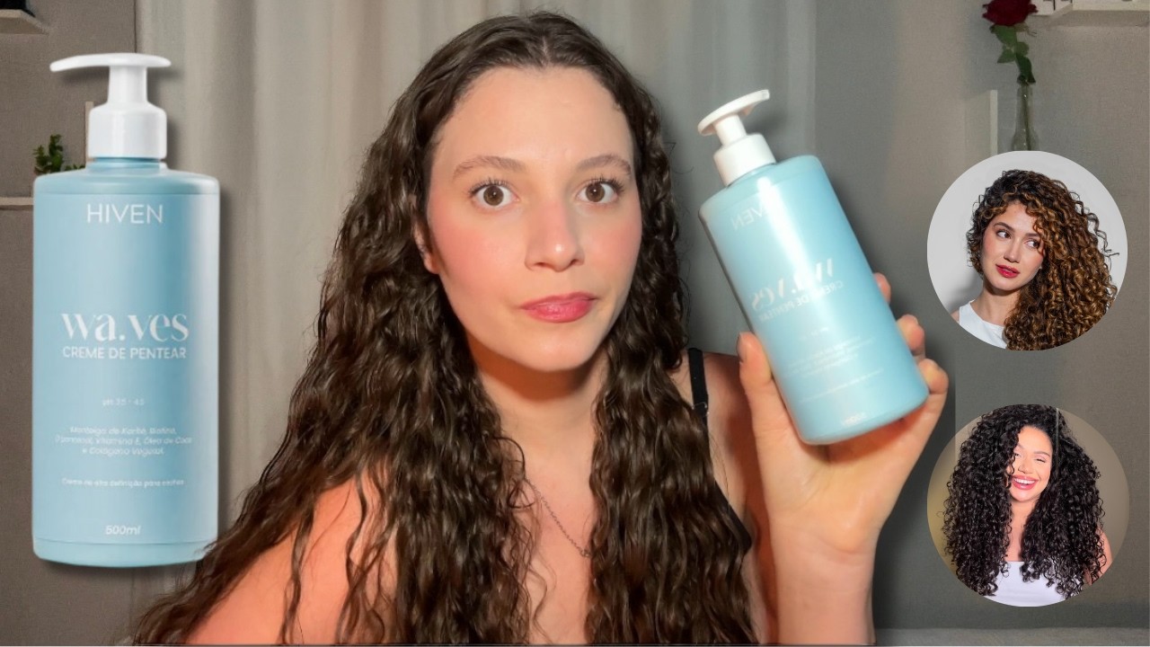 75 REAIS EM UM CREME DE PENTEAR? Meses Testando Os Produtos HIVEN Das Blogueiras Farkile e Vandressa