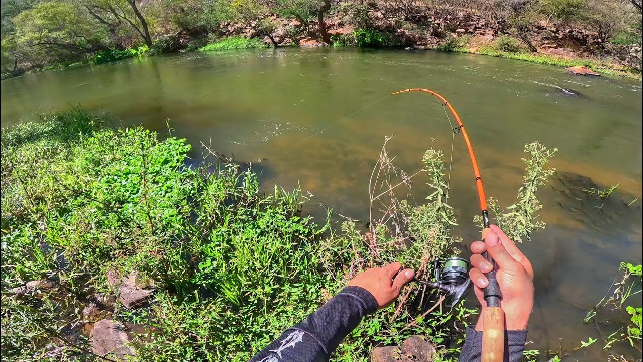 Pesca de Exploración en Río con la INFALIBLE Cucharita!!!