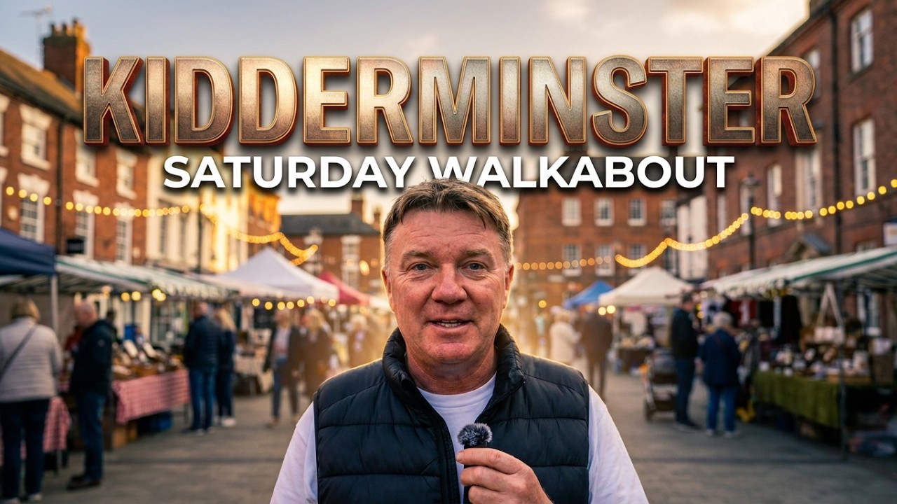 Kidderminster Saturday 28 Feb 2026 Dom's Walkabout, The Town. Worcestershire, England