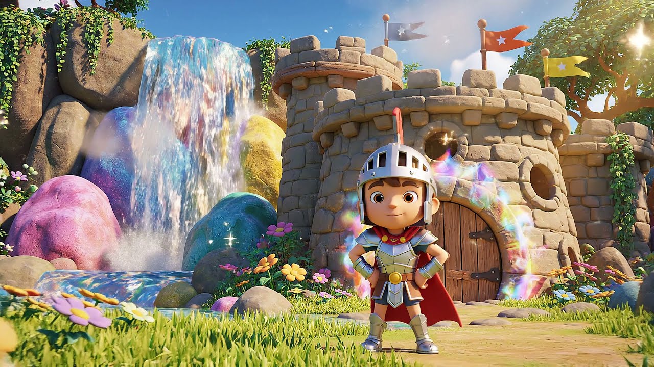 Pequeño Héroe de Fortnite Construyó un Rascacielos | Rimas y Canciones Infantiles