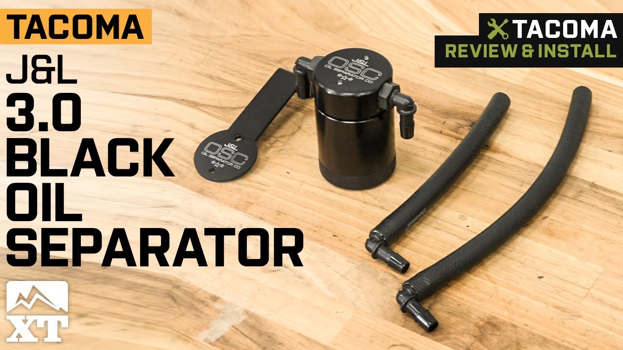 2016-2022 3.5L Tacoma J&L 3.0 Black Oil Separator Review & Install