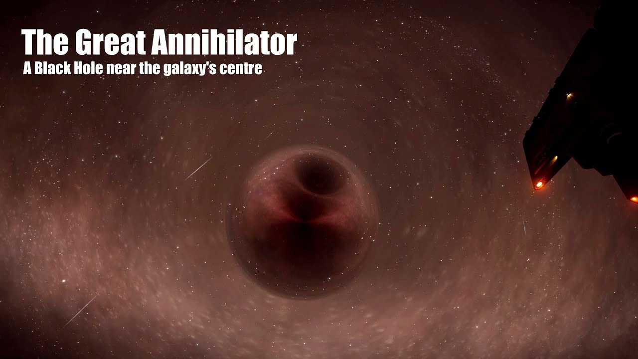 Elite:Dangerous - The Great Annihilator black hole