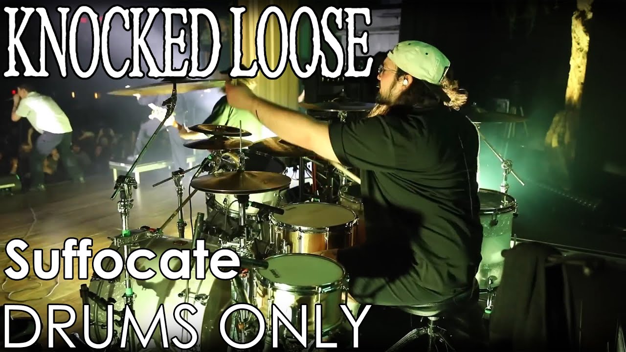 Knocked Loose (Kevin Kaine) - Suffocate [DRUMS ONLY]