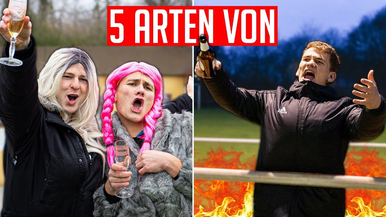 5 ARTEN VON FUßBALL-ELTERN