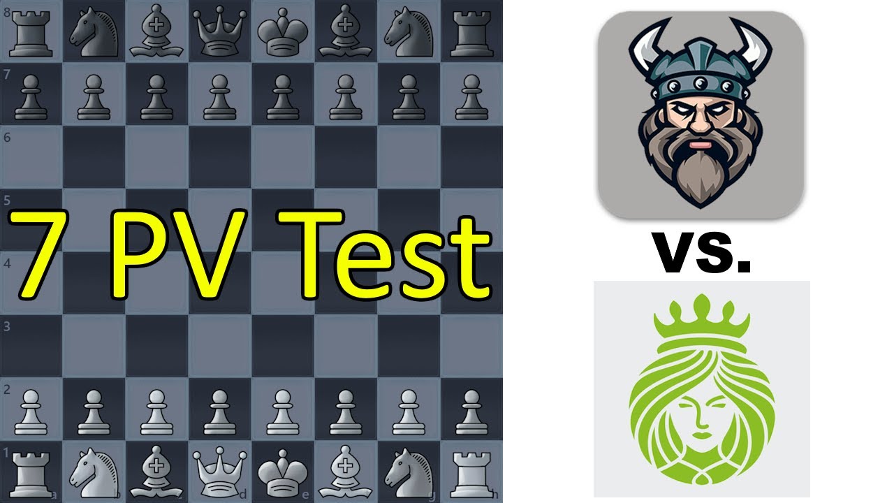 7 PV Chess Engine Battle Test - Berserk 13 vs. Caissa 1.18
