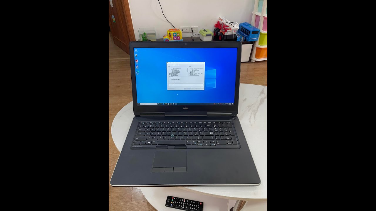 Dell Precision 7720  I7 6820HQ Ram 32GB SSD 1TB card rời khủng P3000 màn to 17.3 inch