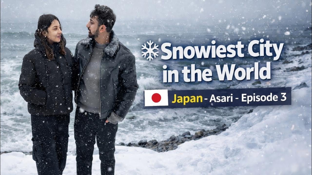 We Visited the Snowiest City in the World! ❄️ Asari Japan Travel Vlog | Episode 3