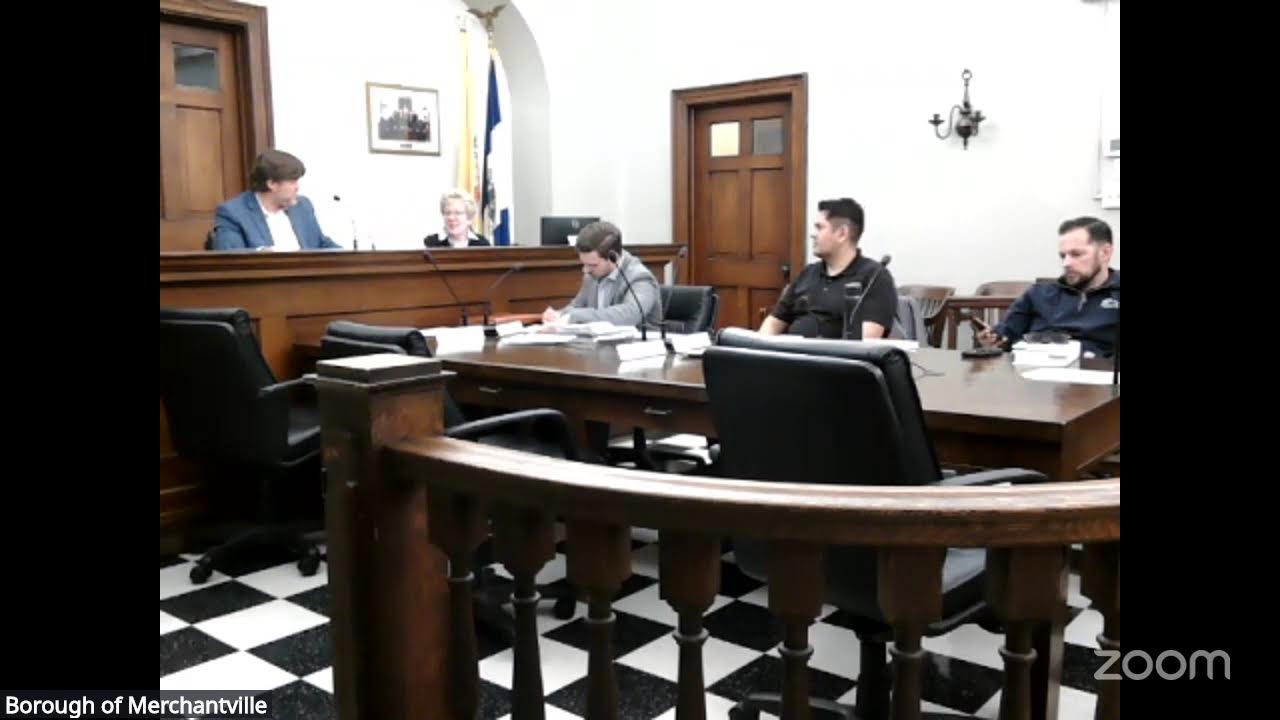 Borough of Merchantville's Zoom Meeting