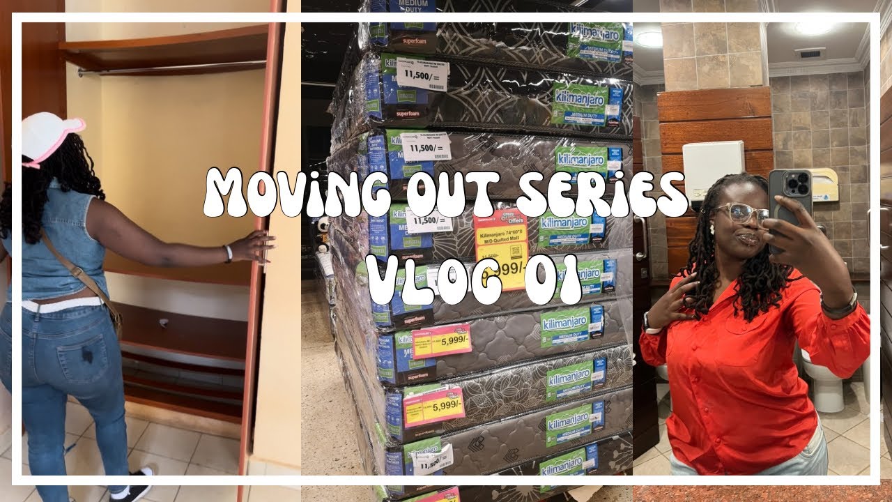 Moving Out Ep1: HOUSE HUNTING | First Brand Deal🎊 Getting a new Mattress #movingout #househunting