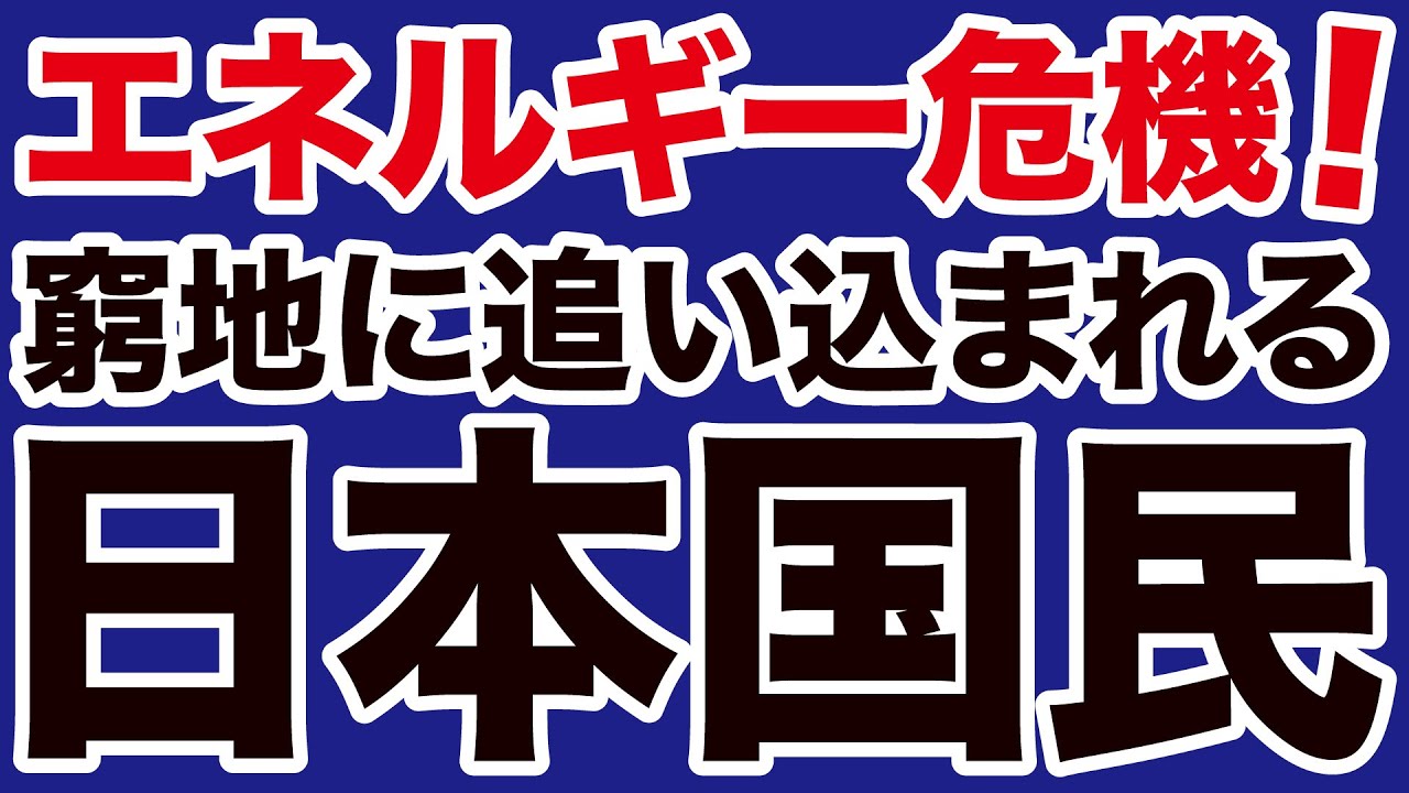 【奈良林直】エネルギー危機！窮地に追い込まれる日本【WiLL増刊号】