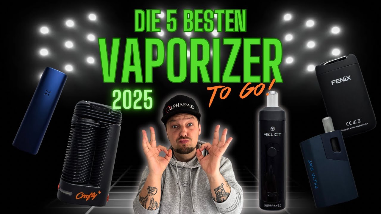Bester Vaporizer 2026 f&uuml;r Unterwegs! Die 5 besten TRAGBAREN Vaporizer 2025 und 2026? Test