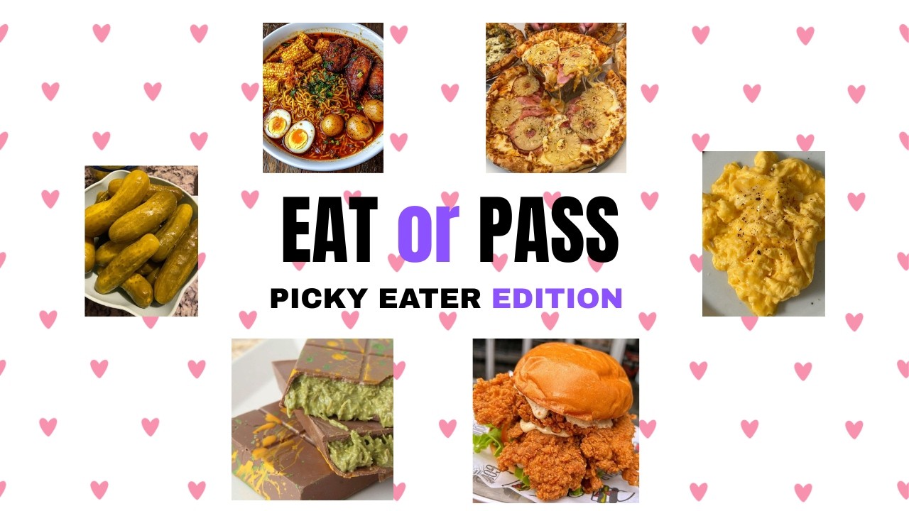 Eat or Pass Food Challenge. Would You Eat This??#1millionviews #foryou #viralvideo