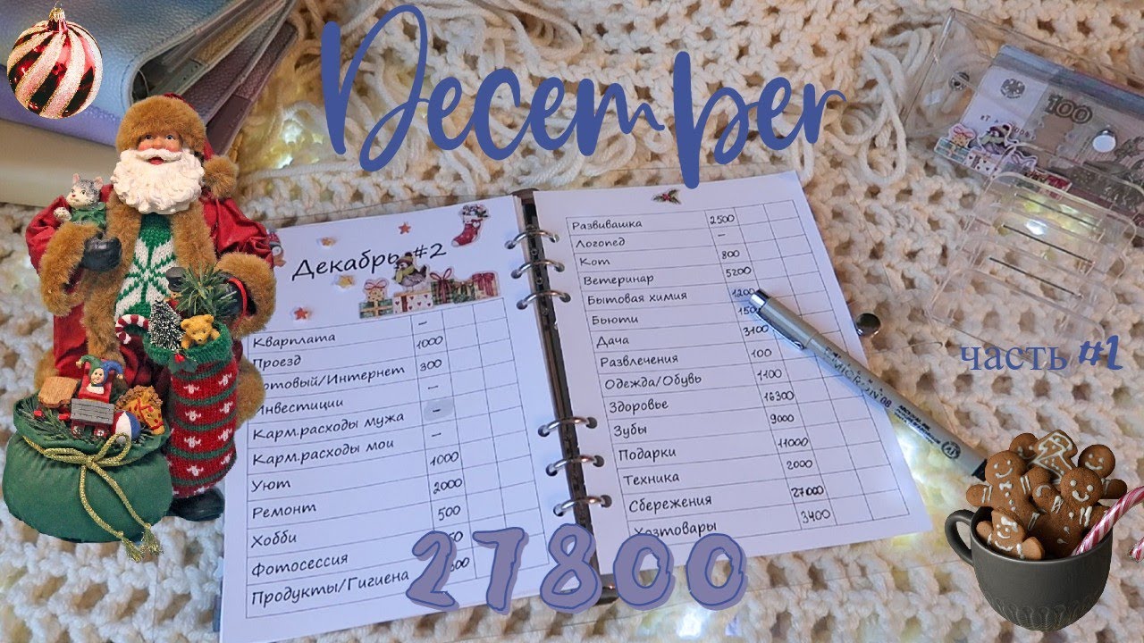 Творческий декабрь😏Закупка🥳 Система конвертов🌟