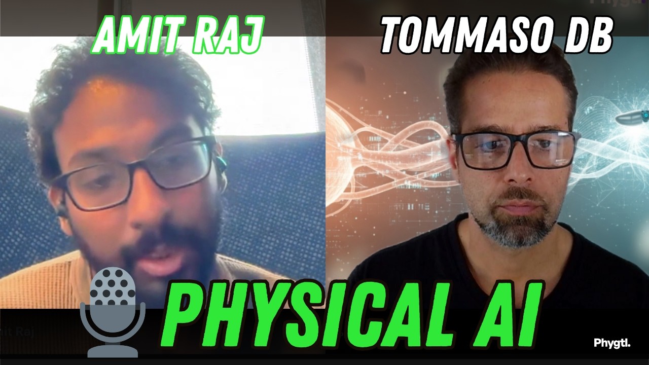 Google Researcher Explains 3D Generative AI & Robotics | Amit Raj with Tommaso Di Bartolo