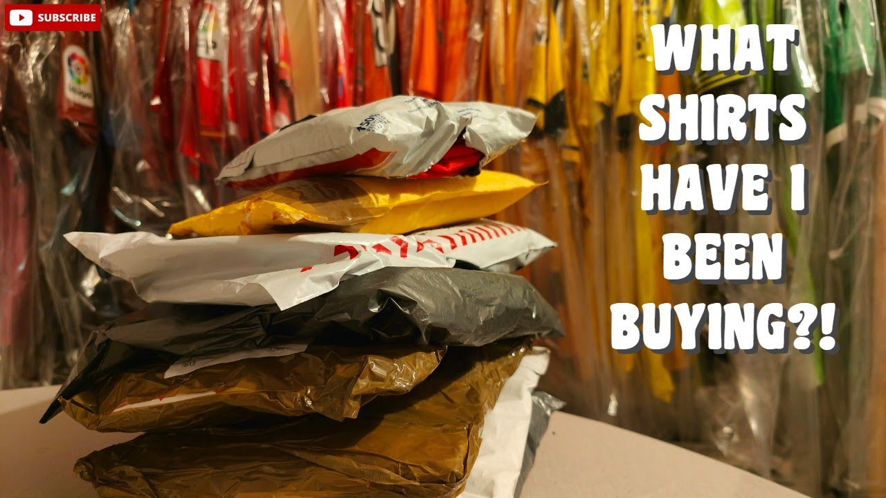 I'M BACK!! With Many Football Shirts!