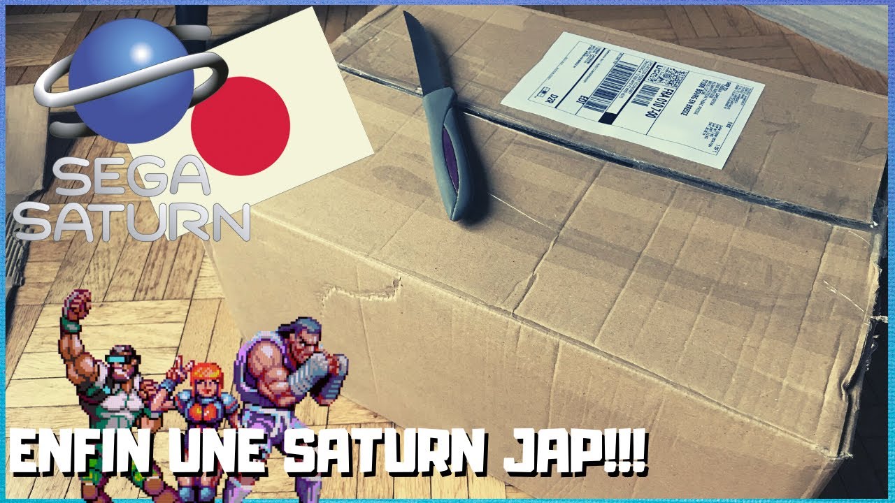 Déballage avec vous d'une Saturn Jap pucée(surprise dans le colis 🤩🤩) セガサターン