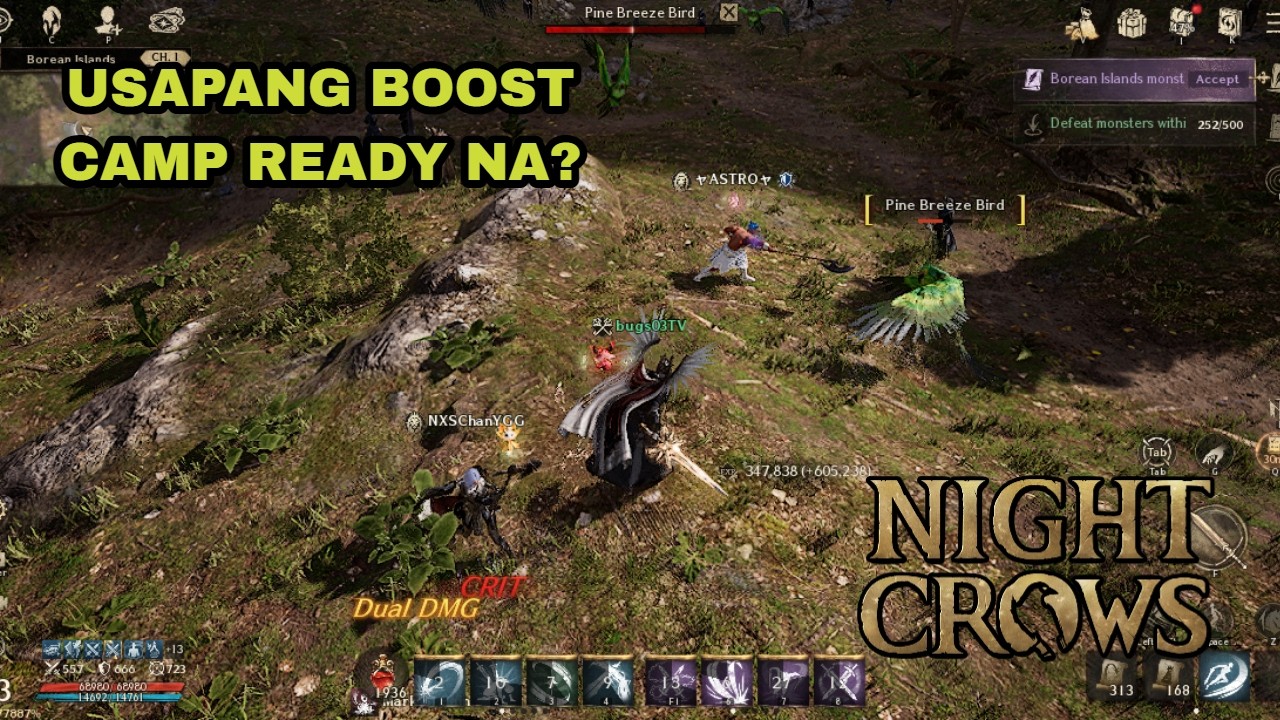 NIGHTCROWS - Usapang boost Camp