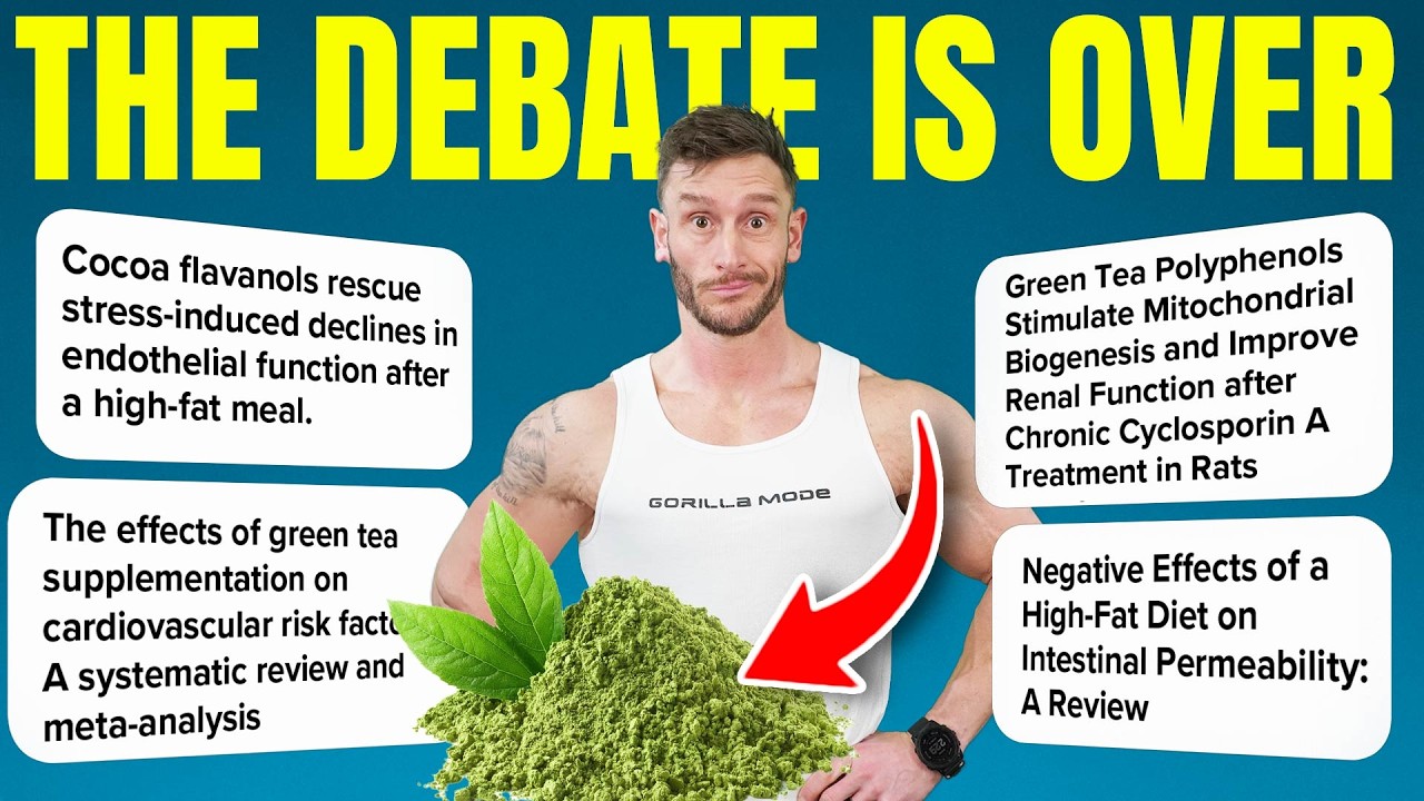 55 Studies Confirm Green Tea is the Healthiest Food for the Metabolism