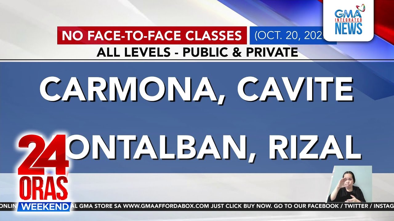 Walang Pasok (Oct. 20, 2025) | 24 Oras Weekend