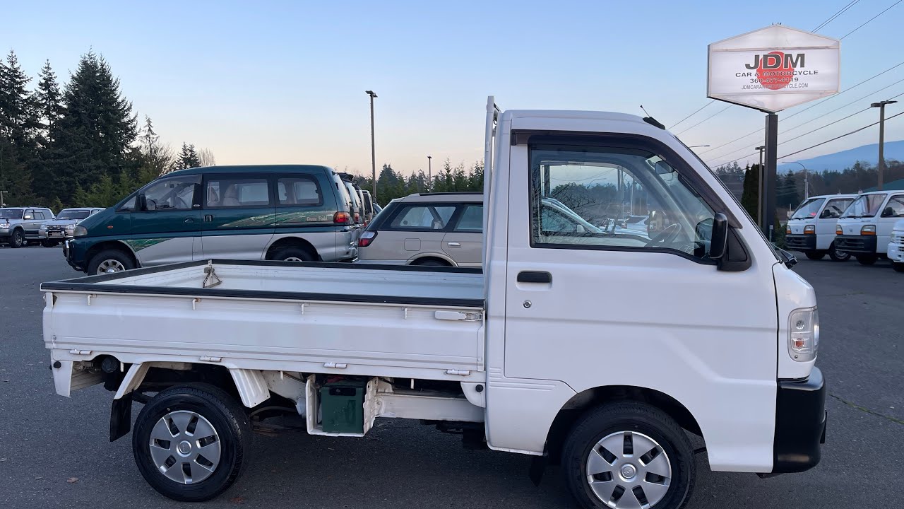 1999 Daihatsu Hijet Kei truck EFI 4WD Hi Lo 5 speed S210P