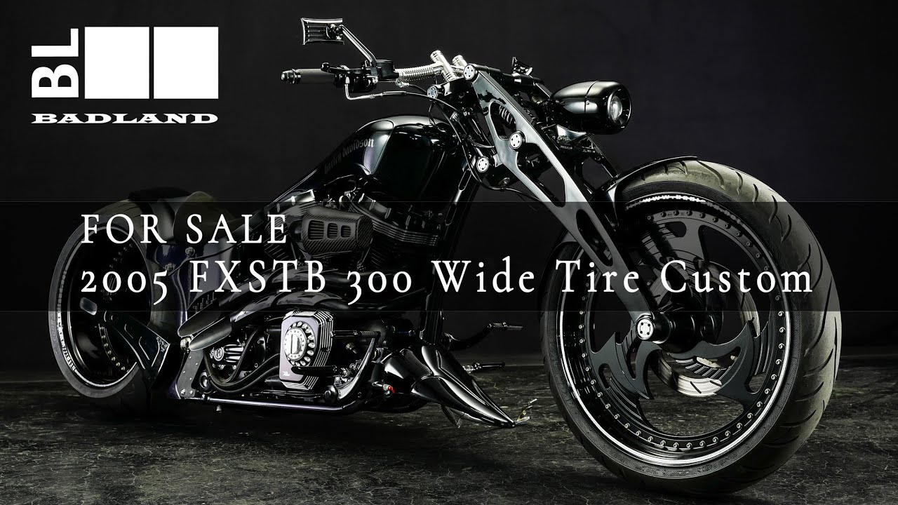 委託販売車両 : 2005 TwinCam FXSTB 300 Wide Tire Custom / AMPEG