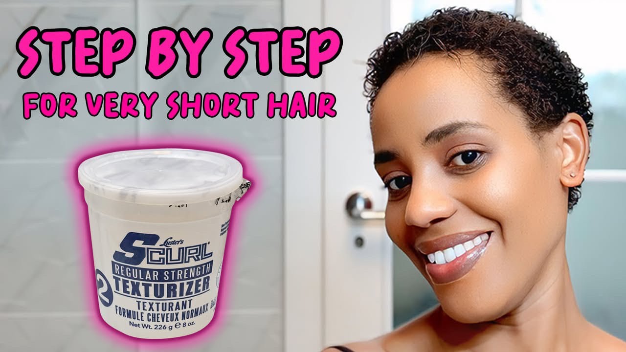 S-Curl Texturizer on Very Short Hair | Step-by-Step Guide for Perfect Curls!|The Brigy Family