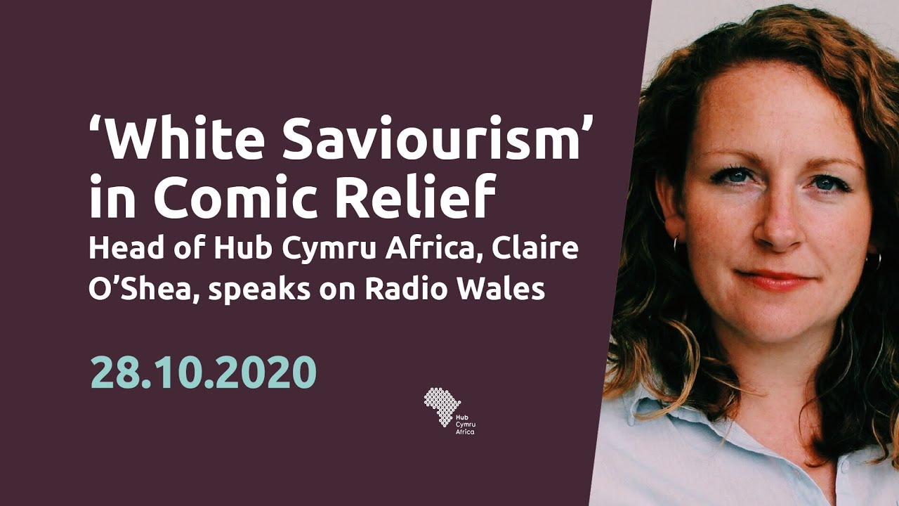 Claire O'Shea reacts to 'White Saviourism' decision by Comic Relief
