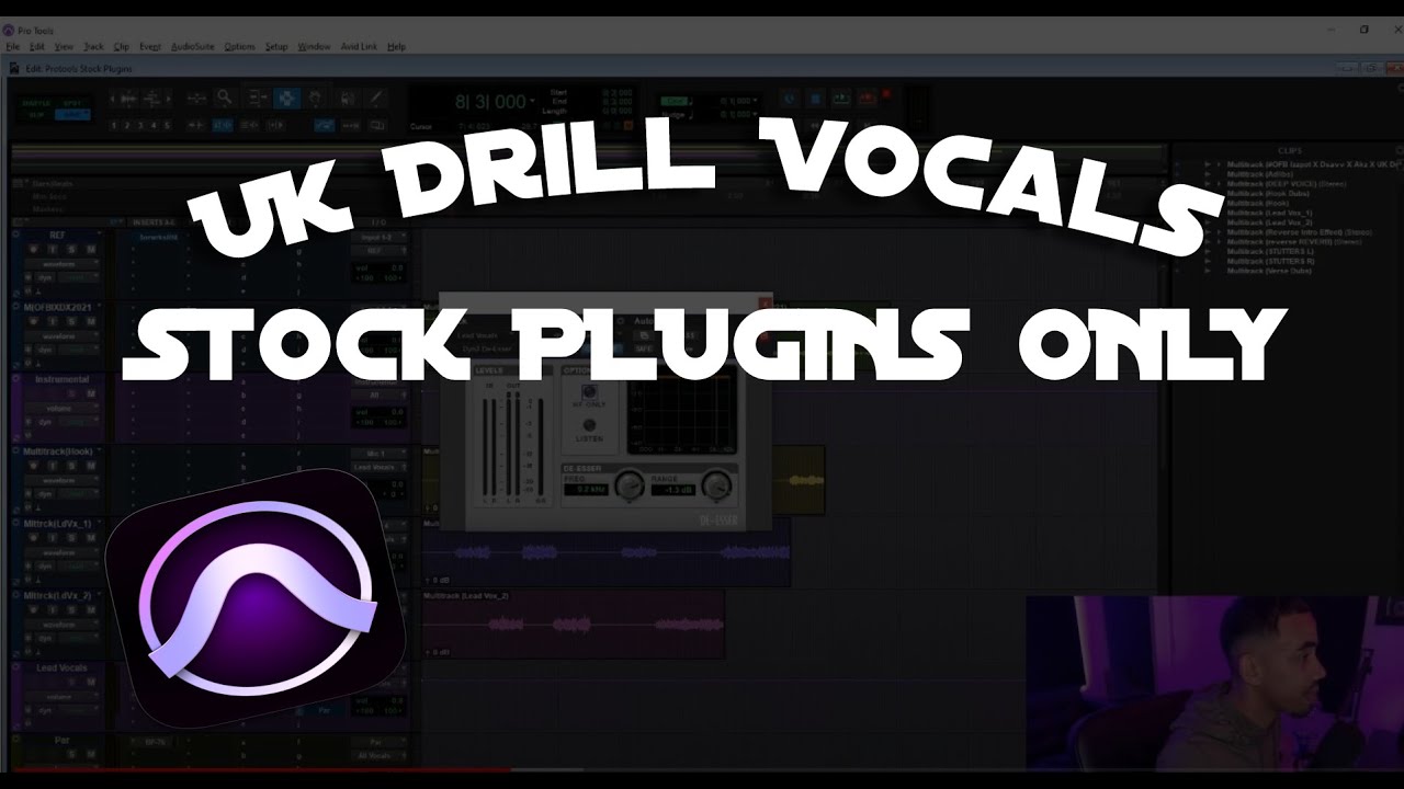 Mixing A Drill Song In Protools - Stock Plugins Only