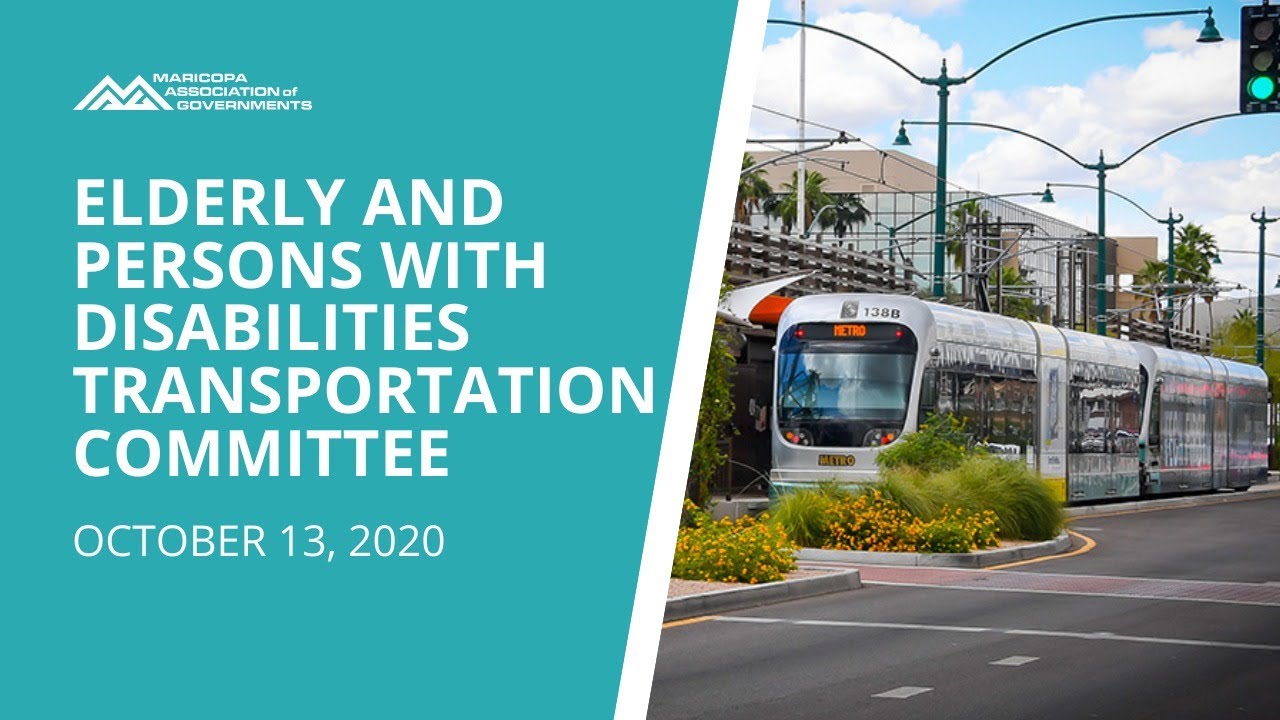 Elderly and Persons with Disabilities Transportation Ad Hoc Committee october 13, 2020 Meeting