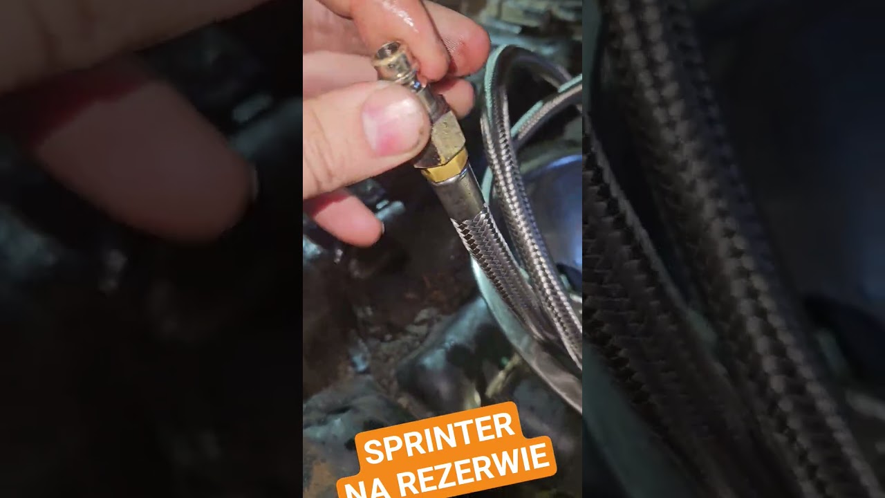 SPRINTER NA CIAGŁEJ REZERWIE , BO PALWIO DROGIE #automobile #mechanik #test