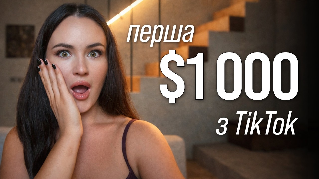 Як швидко заробити 1.000$ у TikTok з нуля? Найкращі способи монетизації