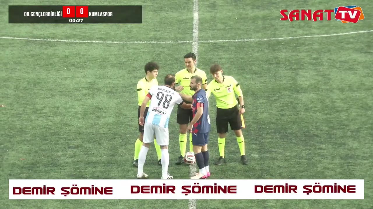 ORHANGAZİ GEN&Ccedil;LERBİRLİĞİSPOR / KUMLASPOR S&Uuml;PER AMAT&Ouml;R FUTBOL KARŞILAŞMASI / SANAT TV
