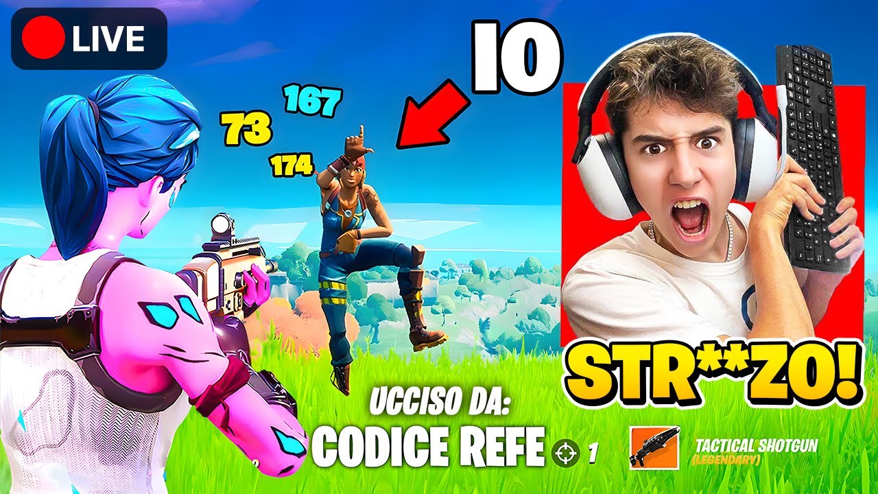 Streamsnipero Ferro mentre è in Live e Lui Impazzisce!